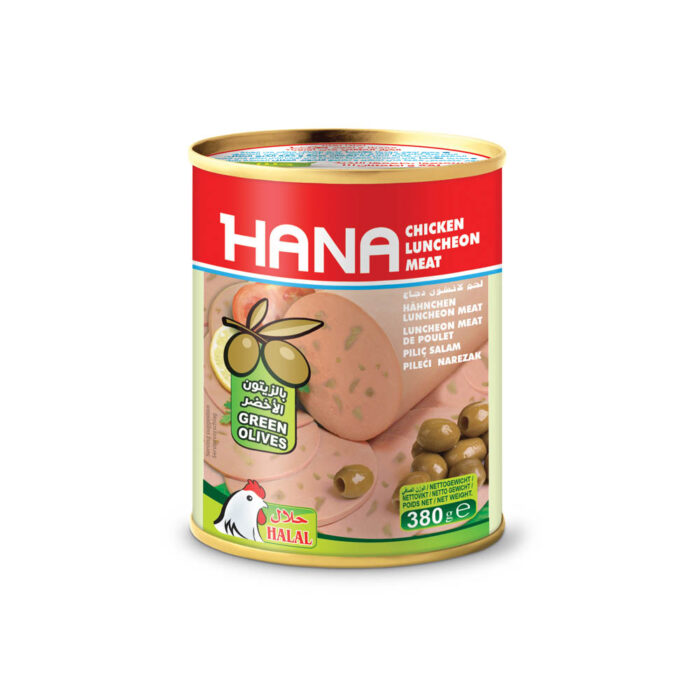 Hana chicken Oliven 380g