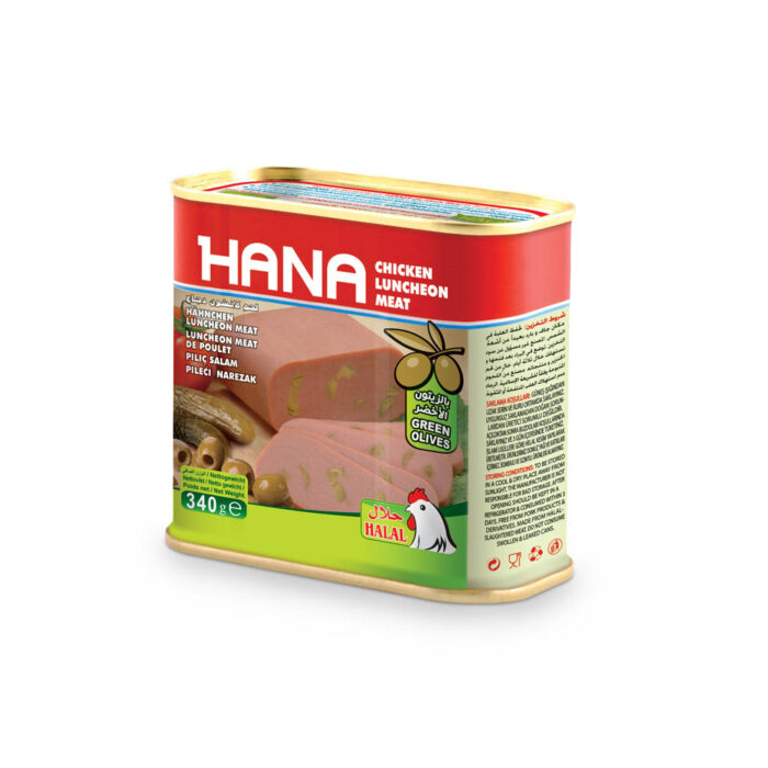 Hana chicken Oliven 340g