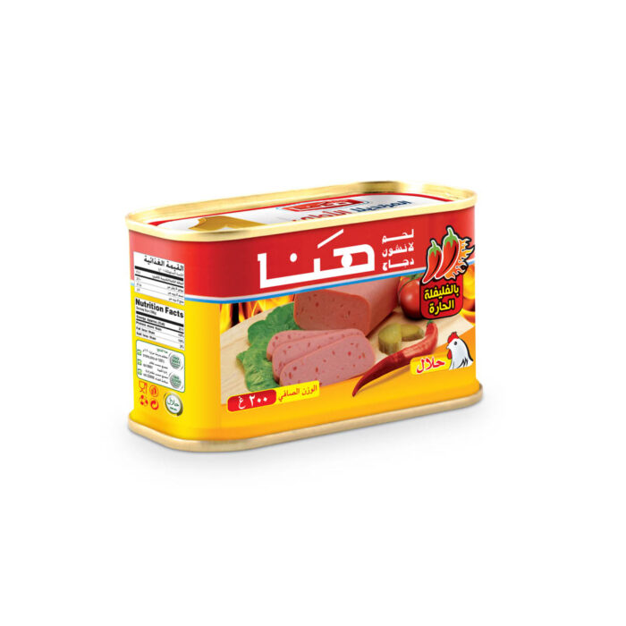 Hana chicken hot 200g Quadrat